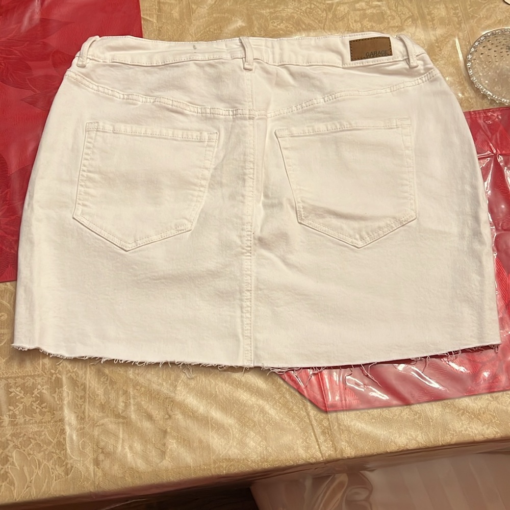 Garage High Rise Mini Skirt - Picture 2 of 2